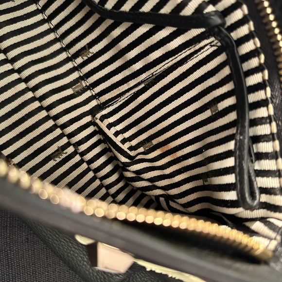 L.A.M.B black and white leather vintage clutch - Picture 11 of 15